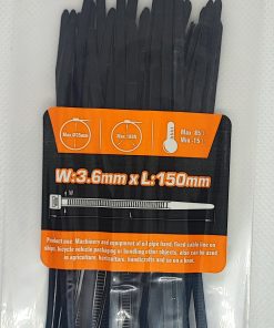 Abraçadeiras pretas 3,6x150mm 40un