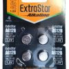 Pilhas Alcalinas ExtraStar AG12B LR43
