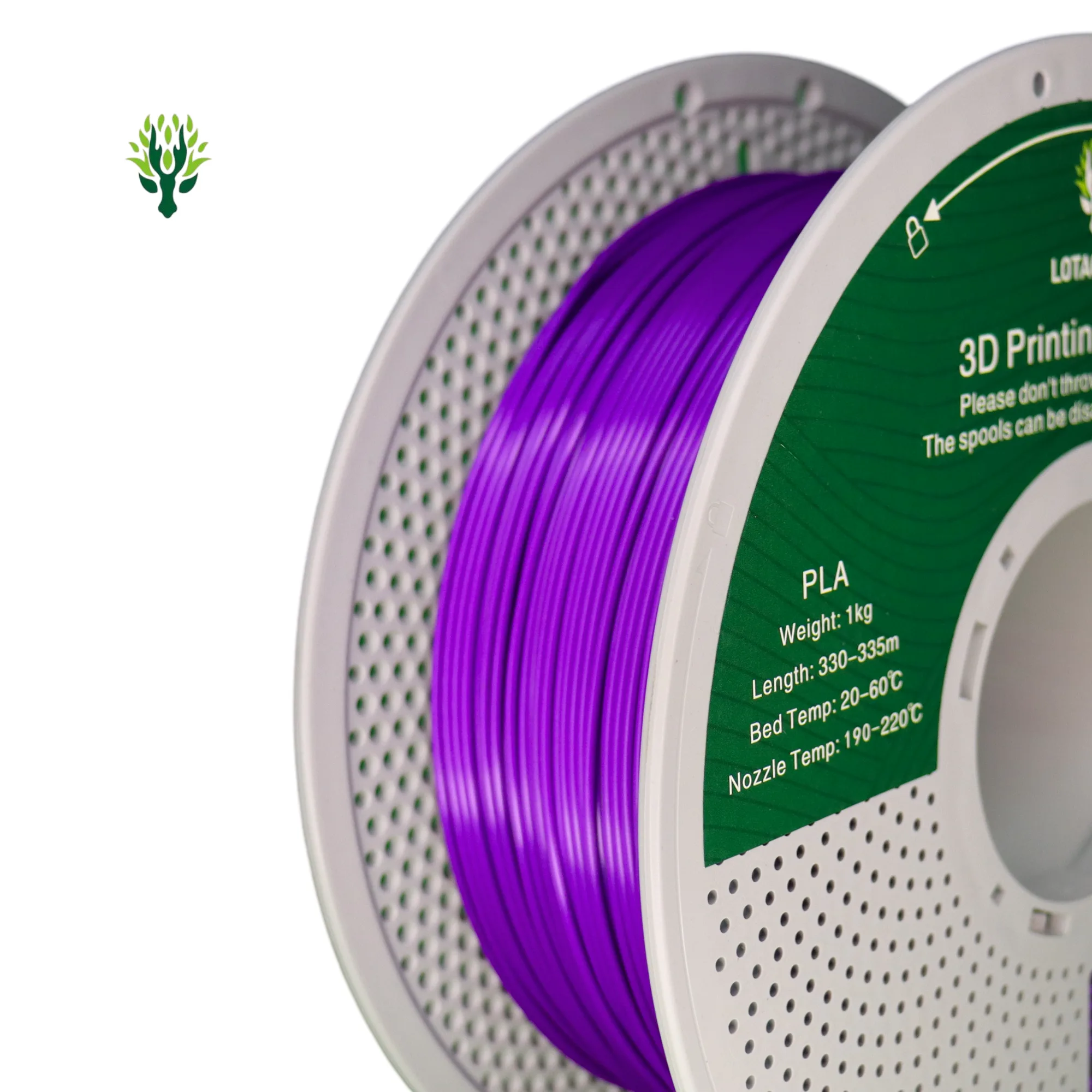 PLA Purple Lotactree 1Kg - Image 3