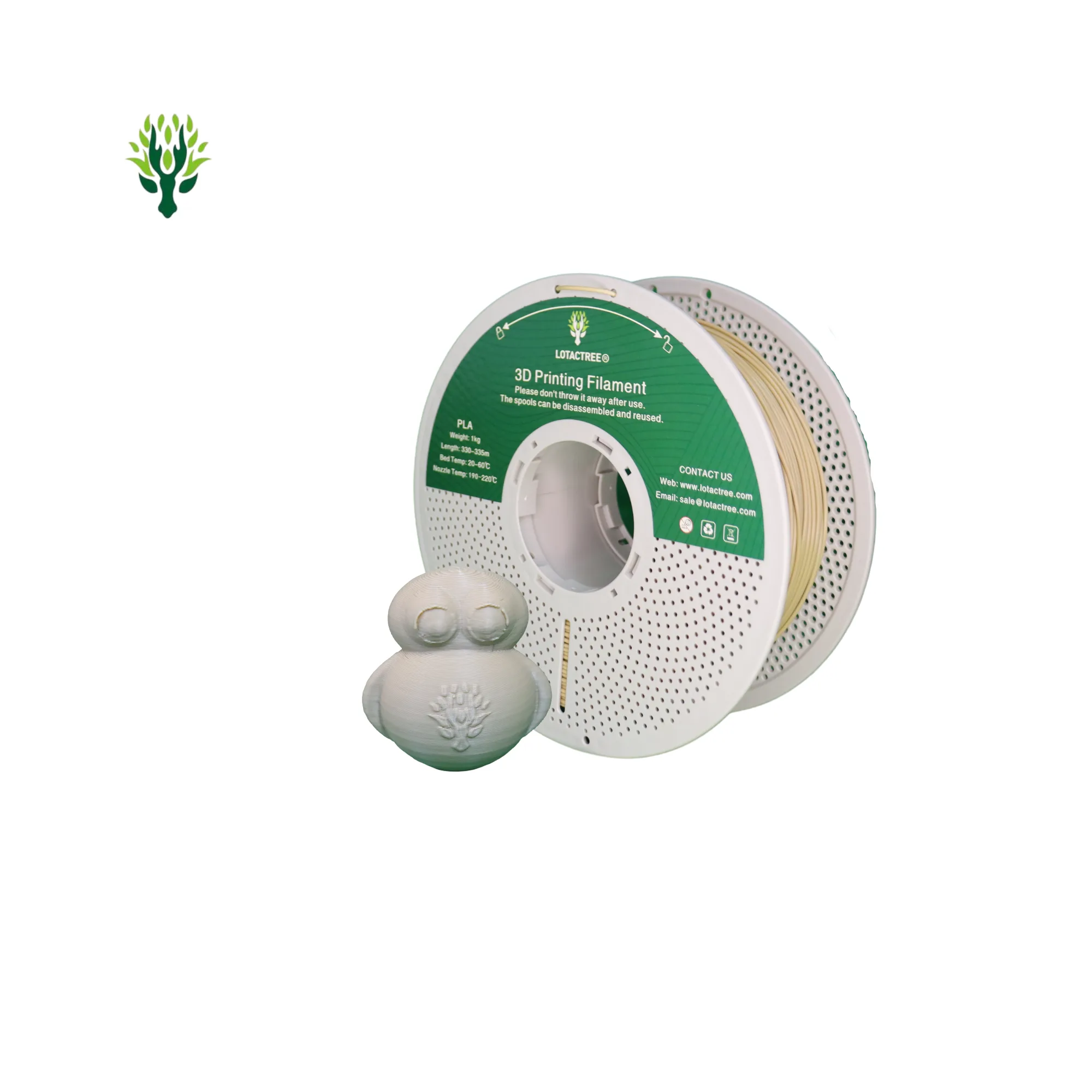 PLA Wood Lotactree 1Kg - Image 4