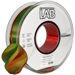 PLA Silk Red Yellow Green Prof Lab