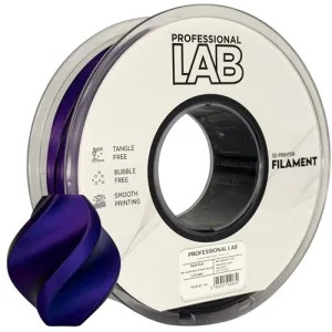 PLA Silk Tri Color Blue Purple Black