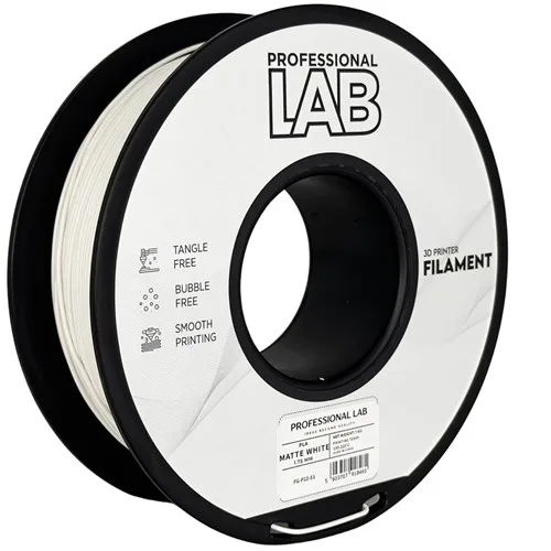 PLA Matte White Prof Lab 1Kg - Image 2