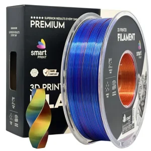 PLA Silk Tri Color Red Yellow Blue Smart Print