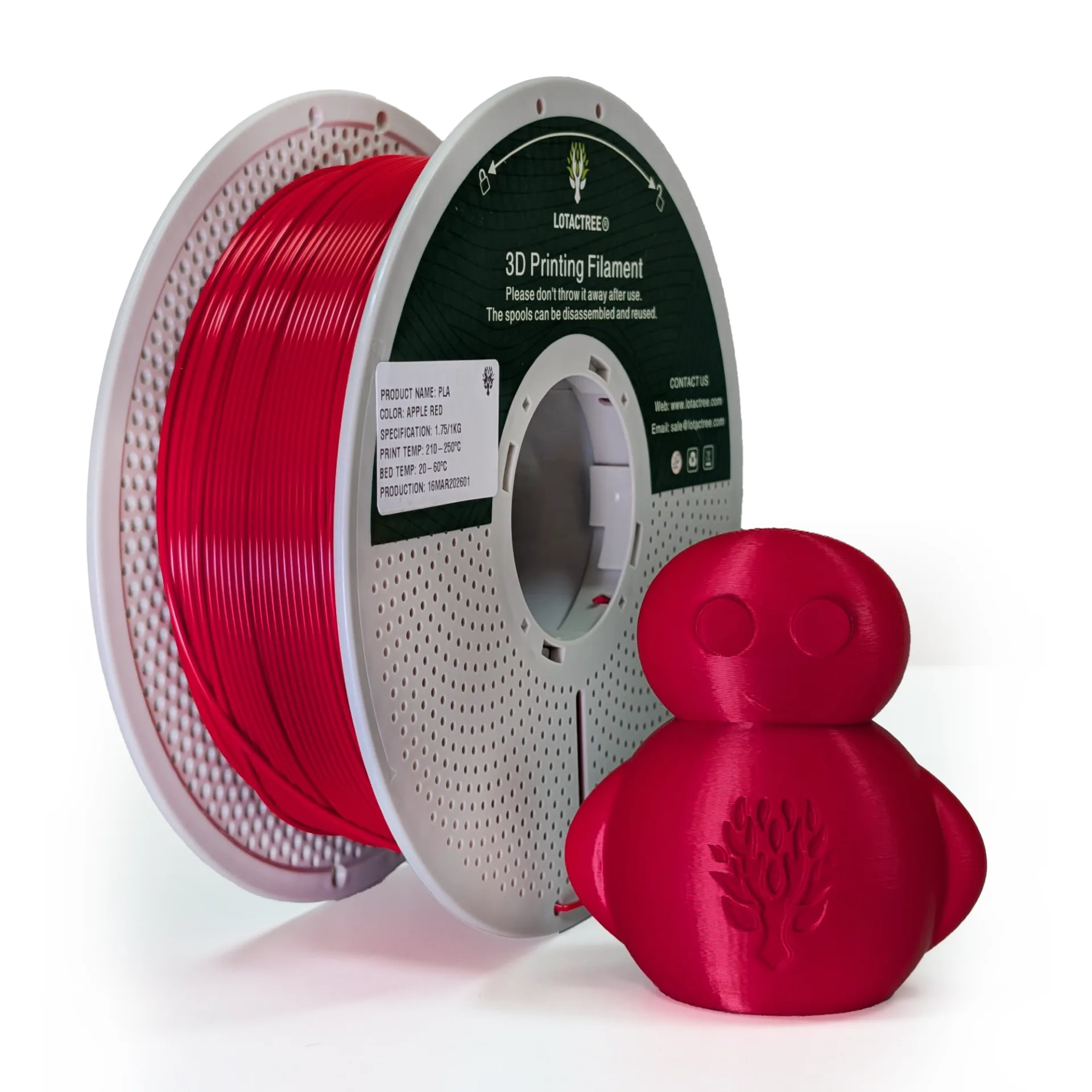 PLA Apple Red Lotactree