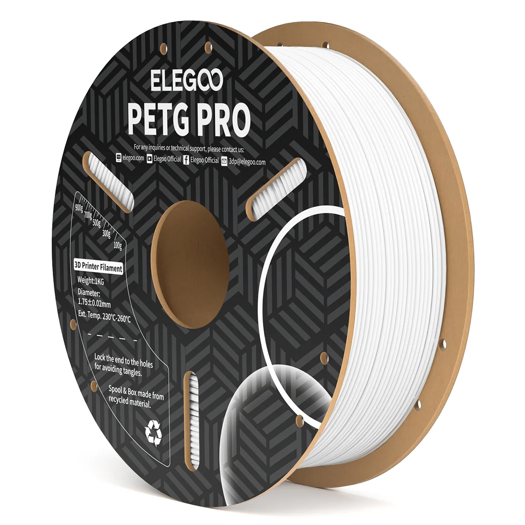 PETG Pro Branco Elegoo 1Kg