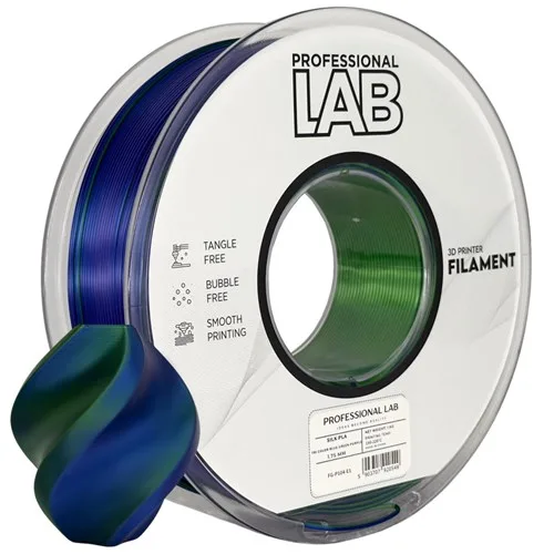 PLA Silk Blue Green Purple Prof Lab