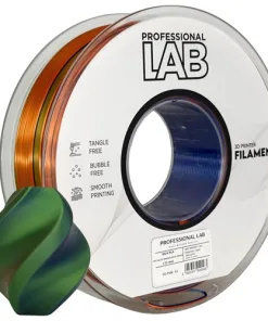 PLA Silk Orange Blue Green Prof Lab